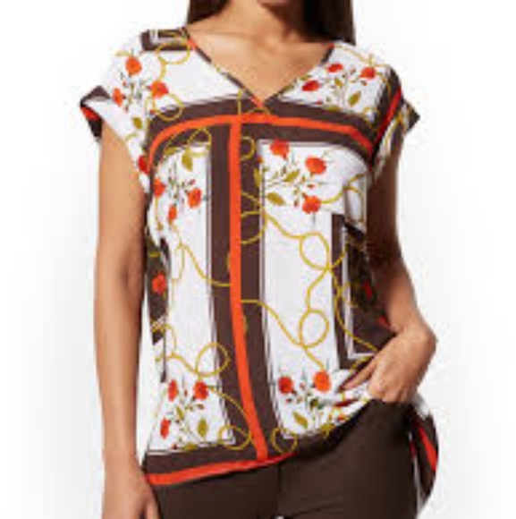 New York & Company Tops - Split back blouse New York & Company Tops - Split back blouse
